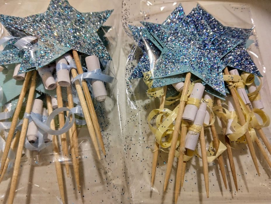 Коледни и новогодишни късмети за баници и питки