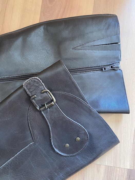 Дамски кожени ботуши