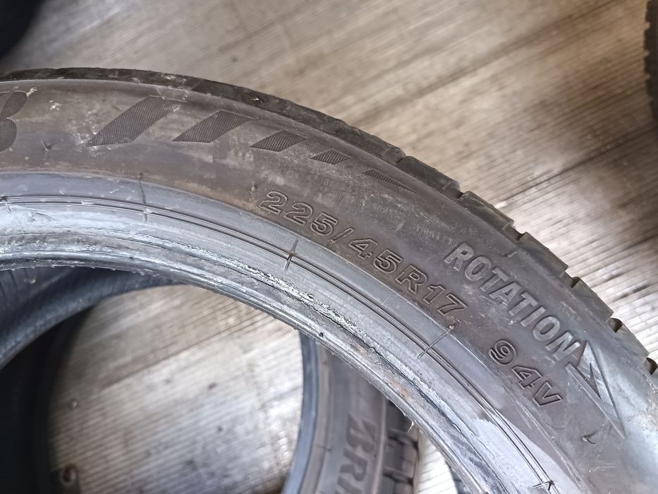 Anvelope 4sezoane MS 225 45 17 Bridgestone 2022 5.5mm