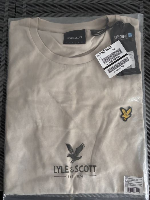 Tricou Lyle & Scott barbati L (gen ralph, gstar, superdry)