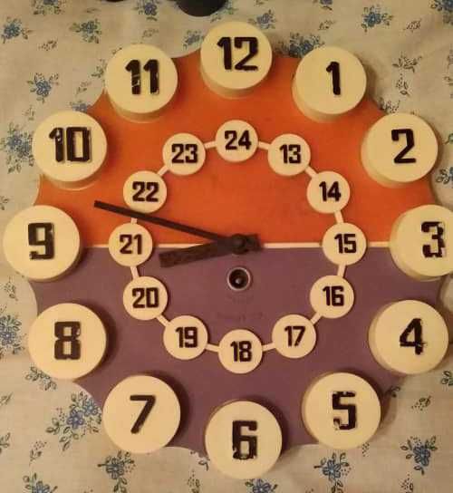 Советские настенные часы в идеальном состоянии