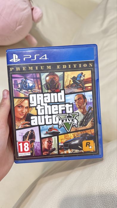 Диск для PS4 игра GTA5