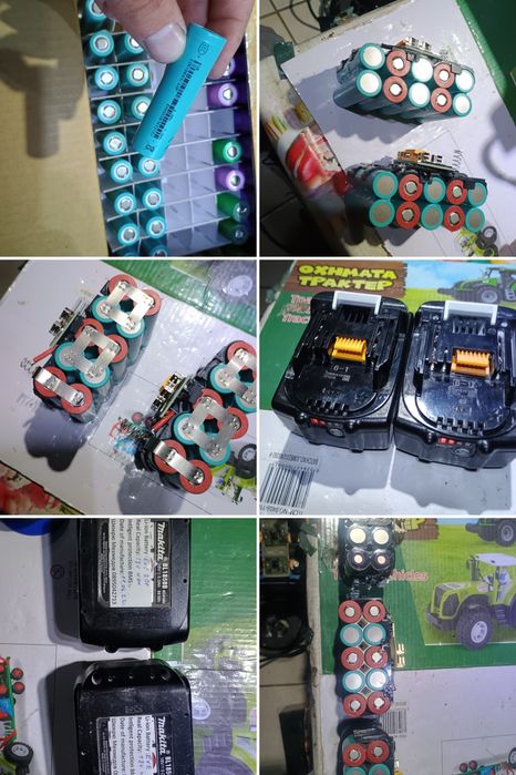 Изработка и ремонт на Литиево-йонна батерия за винтоверт,лодки, и т-н