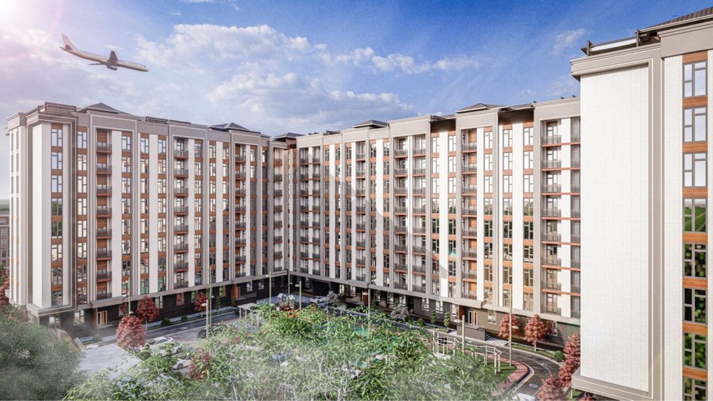 Продаётся 3-комнатная квартира 81.71м2 возле аэропорта Ислама Каримова