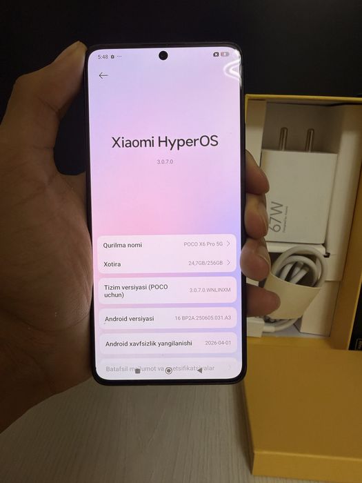 Poco x6 pro 8/256gb