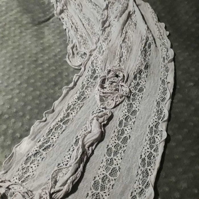 Дамски  сив  Шал