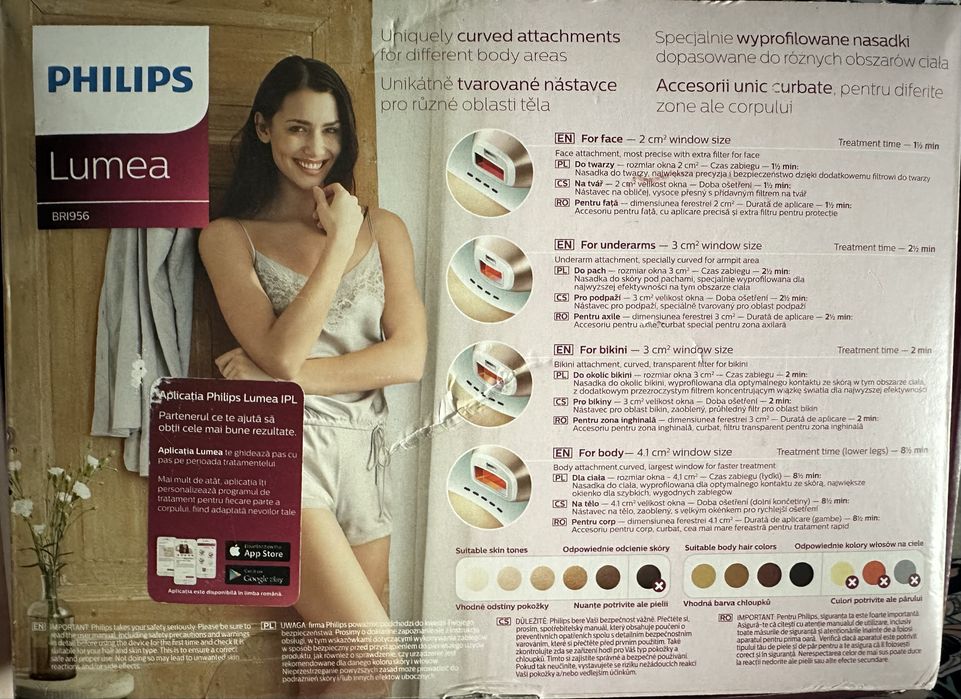 Epilator Philips IPL Lumea Prestige BRI 956