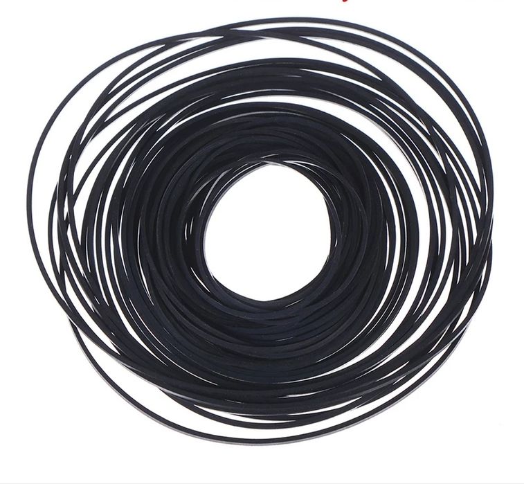 Set 35 de curele profil patrat radio caseta 0.7x0.7mm