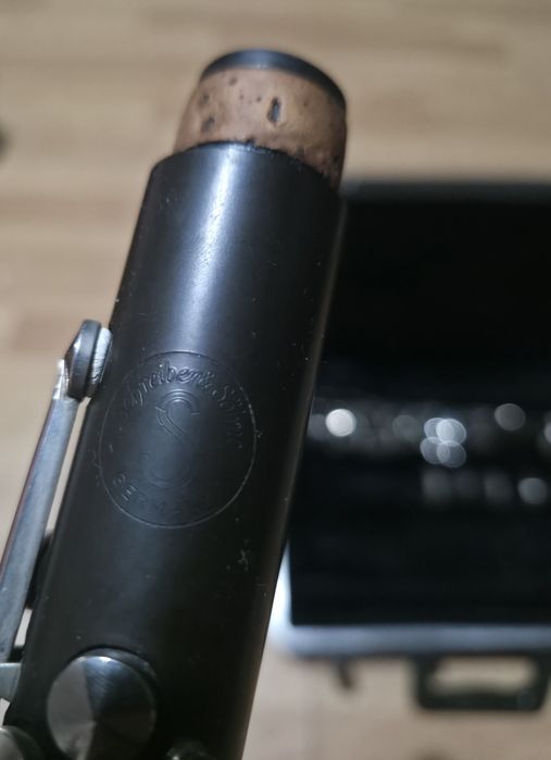 Clarinet German W. Schreiber & Söhne Serie 40440 Pentru piese  Restaurare