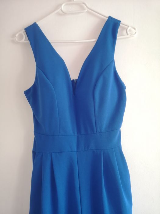 Salopeta dama albastra