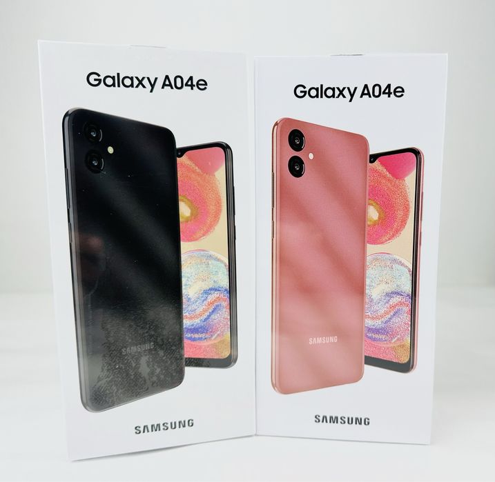 НОВ! Samsung A04e 32GB 3GB Cooper / Black / Light Blue 2г. Гаранция!