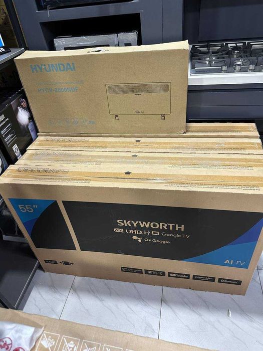 Телевизор Skyworth 55 4K UHD Smart TV БОНУС +ПРОШИВКА