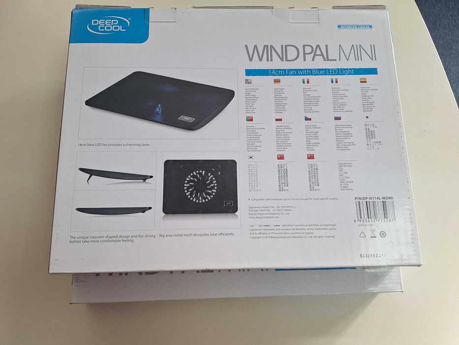 Deepcool DP-N114L-WDMI 15.6" Wind Pal Mini Laptop Cooler