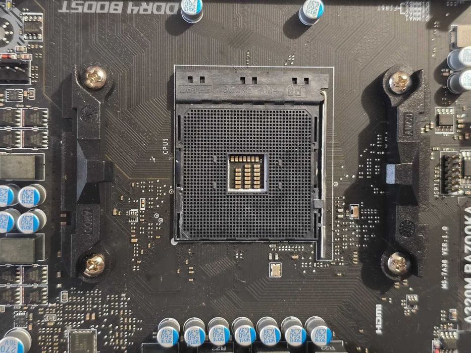 Placă de bază MSI A320M BAZOOKA, Socket AM4, Chipset A320,  DDR4, M.2