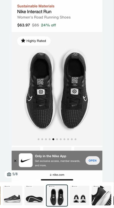 Nike Interact Run кроссовки для бега
