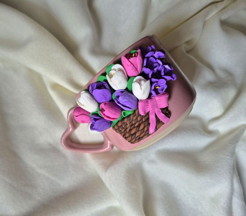 Cani handmade din lut polimeric