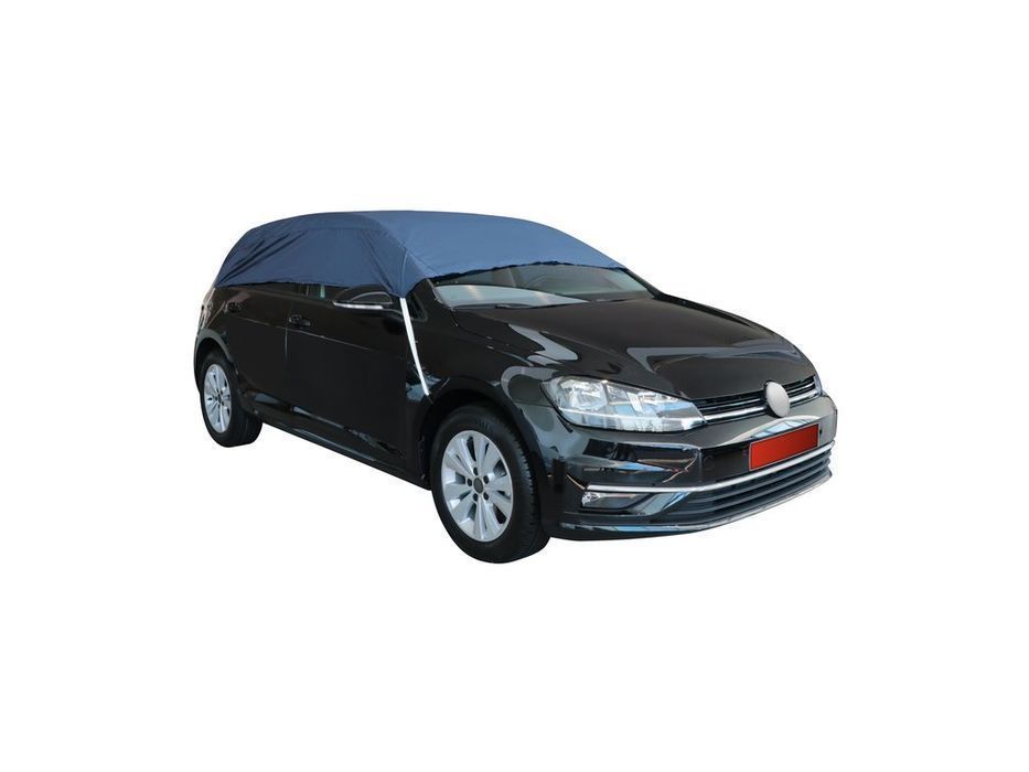 Husa protectie plafon auto Carpoint XL 292x160x33 cm, poliester, impotriva ploii, zapezii, inghetului si razelor UV, albastra