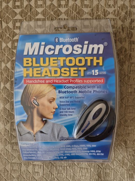 Bluetooth V1,2 гарнитура