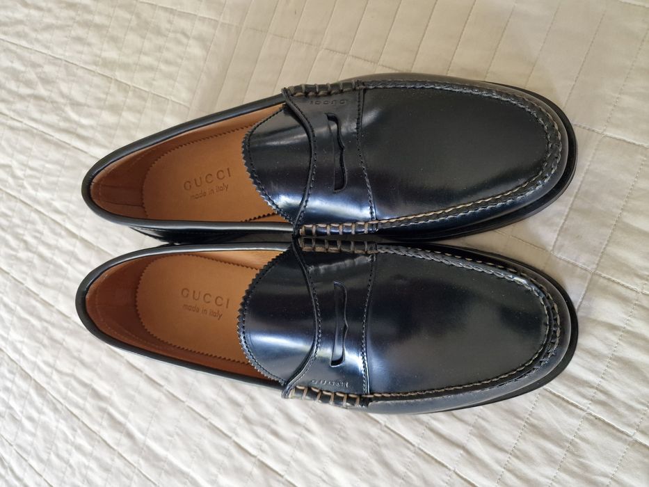 Pantofi mocasini Gucci piele size 9/ 42-43 EU noi