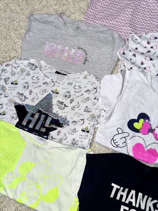 Одежда на девочку, лето, 140-146 р.