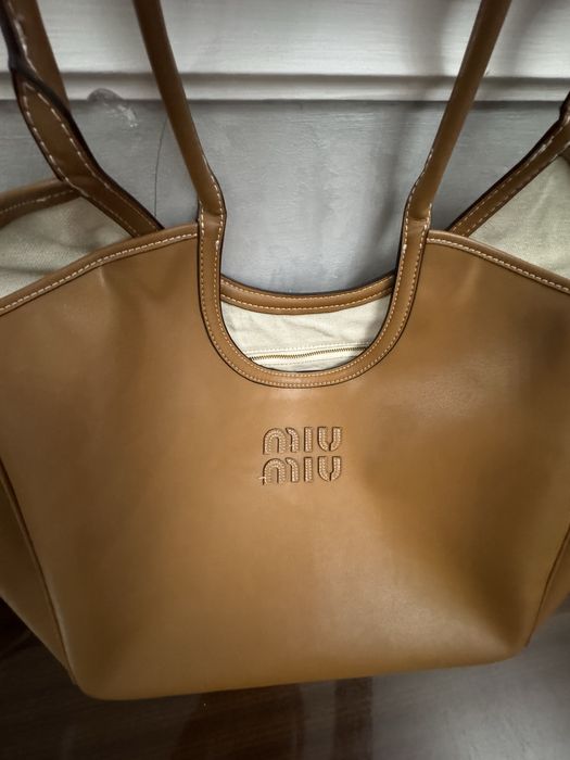 Сумка «MiuMiu» кожа