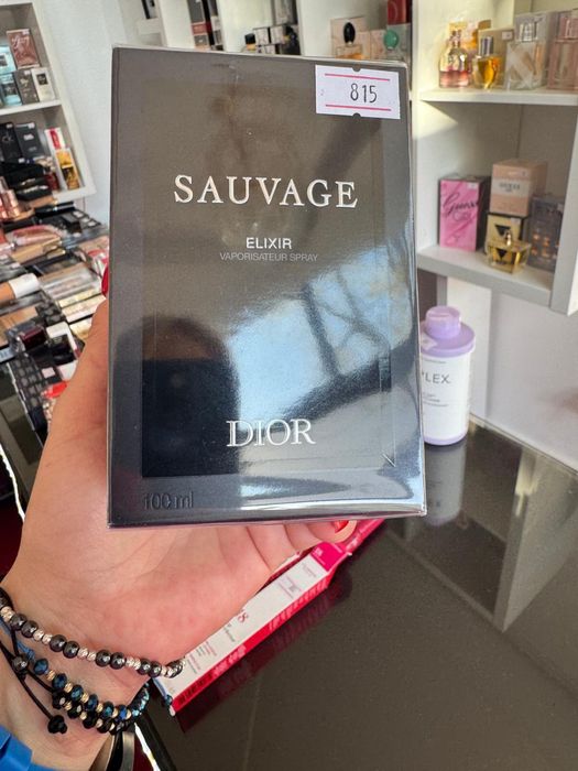 DIOR Sauvage Elixir 100ml, nou, sigilat, 100% original verificabil in persoana