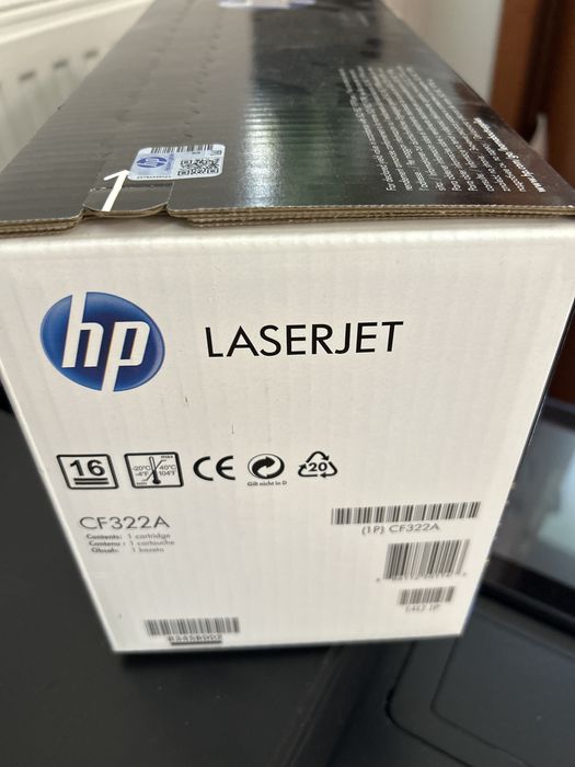 Toner imprimanta HP - 653A galben, sigilat