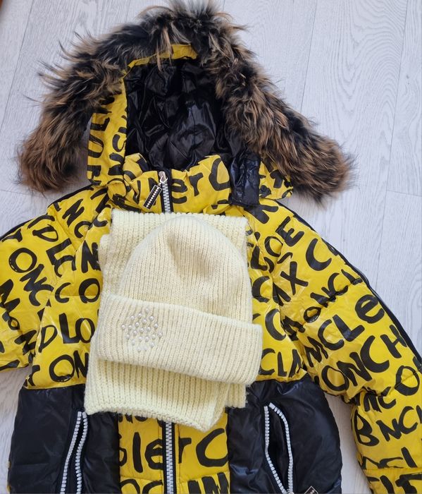 Зимний детский пуховик