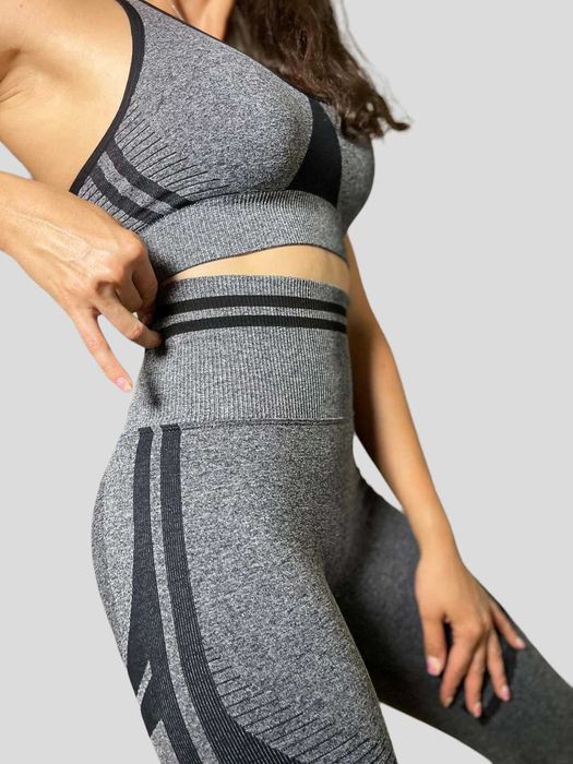 Екип: Компресиращ Клин и Бюстие | Премиум серия SMFit