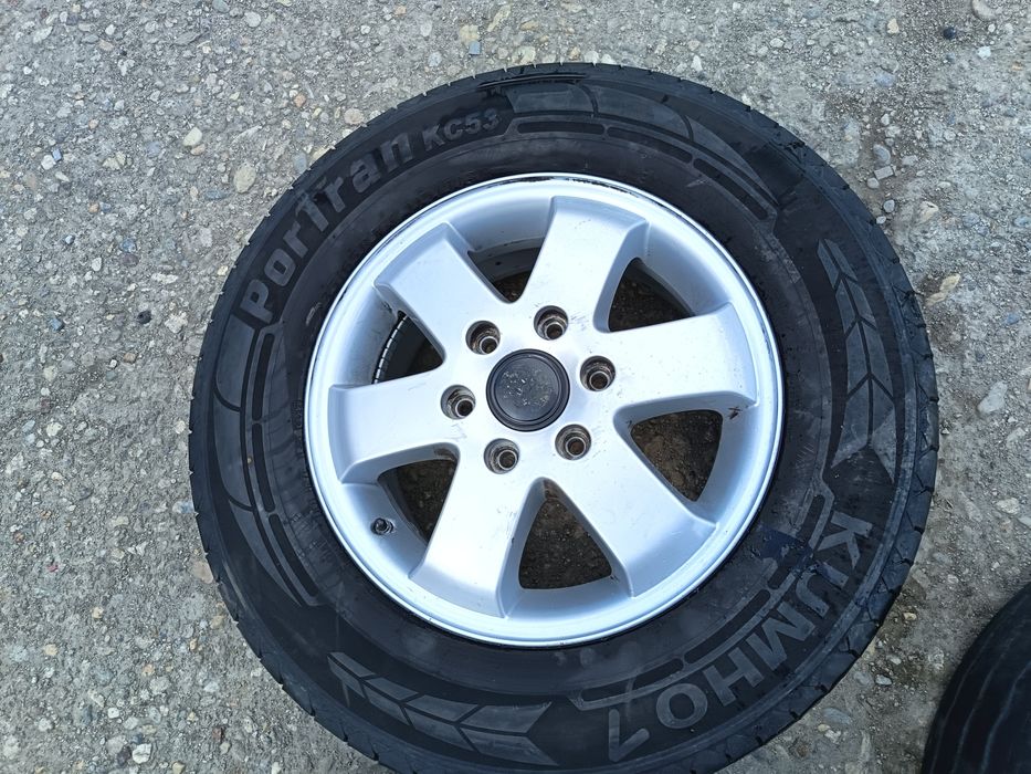Jante vw crafter 16 5x130 cu anvelope 235 65 16c