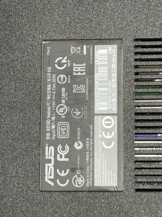 Laptop asus r510