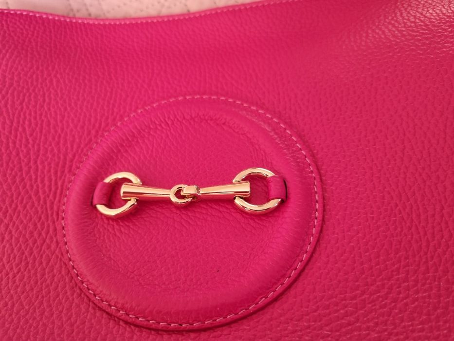 Италианска чанта от естествена кожа