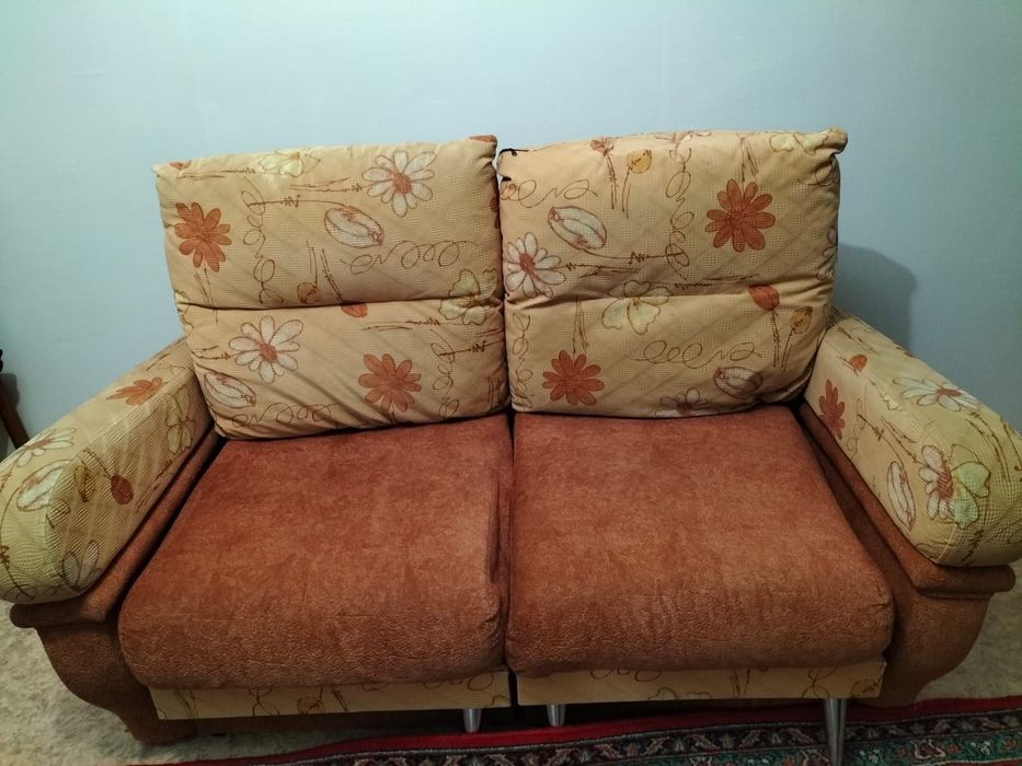 Мягкий уголок. Диван + 2 кресла(боковины съемные)