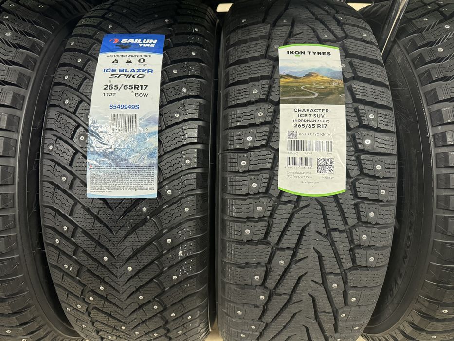 Зимние шины 265/65/17