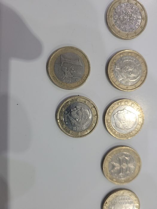 Vand monede 1-2euro an 2002