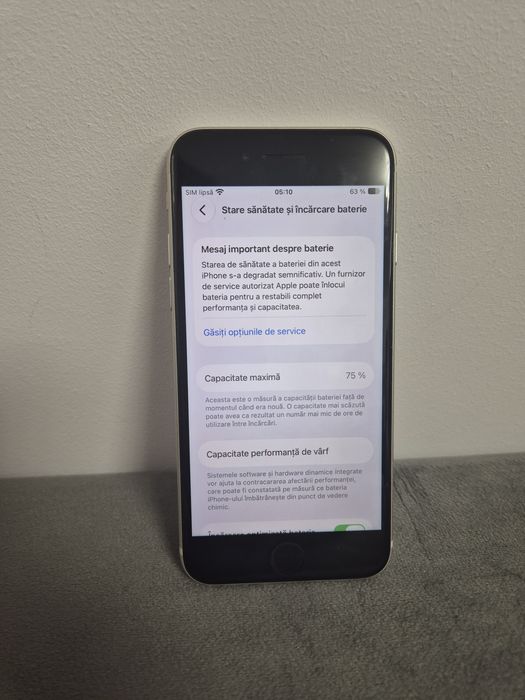 iPhone SE 3 (2022) 5G – Impecabil