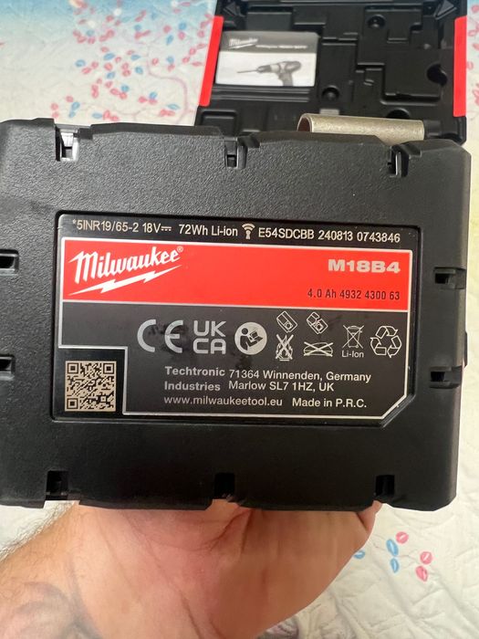 Aкумулаторен ударен винтоверт MILWAUKEE M18 BPDN