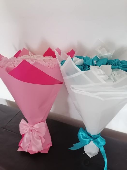 Букет вечни рози