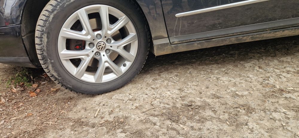 Jante Audi Volkswagen Bmw 5 x 112 R17 cu Senzori si anvelope  ca noi .