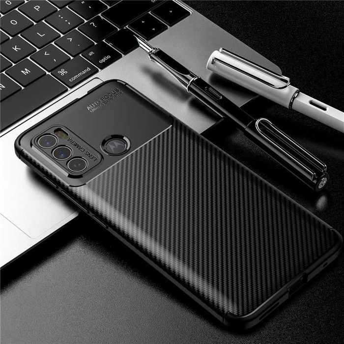 Motorola G10 G30 G50 G31 G41 G51 G71 Удароустойчив Кейс Гръб FIBER
