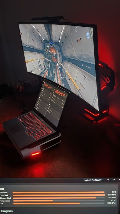 Monitor Dell UltraSharp 40" inch 5K2K U4021QW Curbat Ultrawide IPS 5120x2160 (HUB USB DOCK / Thunderbolt USB-C 90W, DP1.4) + Opț. Braț RGB StableDesk
