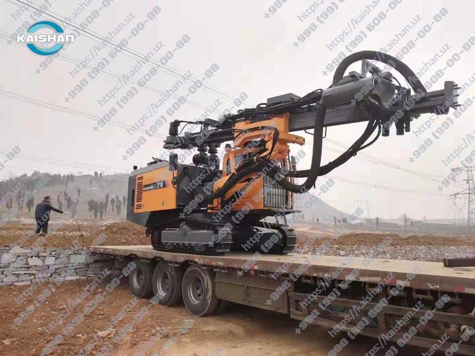 Интегрированная буровая установка ZT5,  глубина от 28м, диаметр 105мм