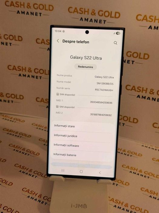 Samsung Galaxy S22 Ultra de 12GB/256Gb/Neverlocked/IMPECABIL!!!