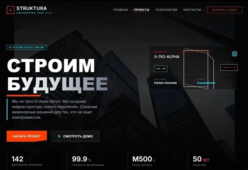 Создаём продающие сайты для бизнеса под ключ