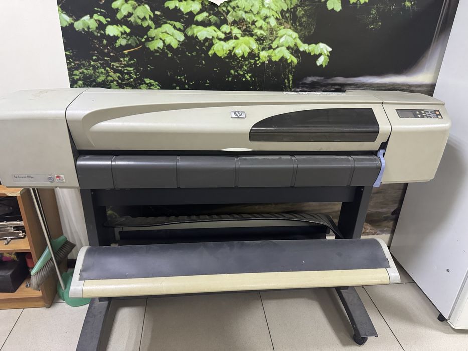 Плотер, принтер формат А-0, HP DesignJet 500