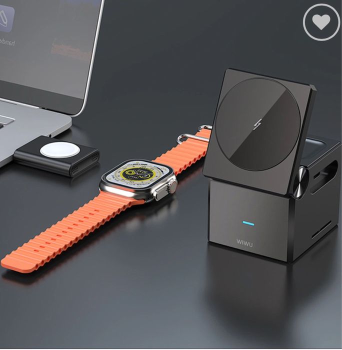 Зарядная станция 3 в 1 для iphone iwatch и airpods