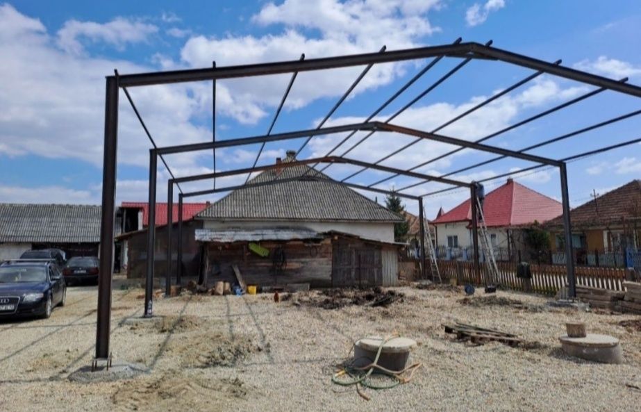 Confecționăm structuri metalice complete diverse tipuri și dimensiuni