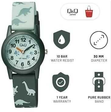 НОВ ДЕТСКИ ЧАСОВНИК Q&Q.Детски Игри Часовници QQ с Японски механизъм