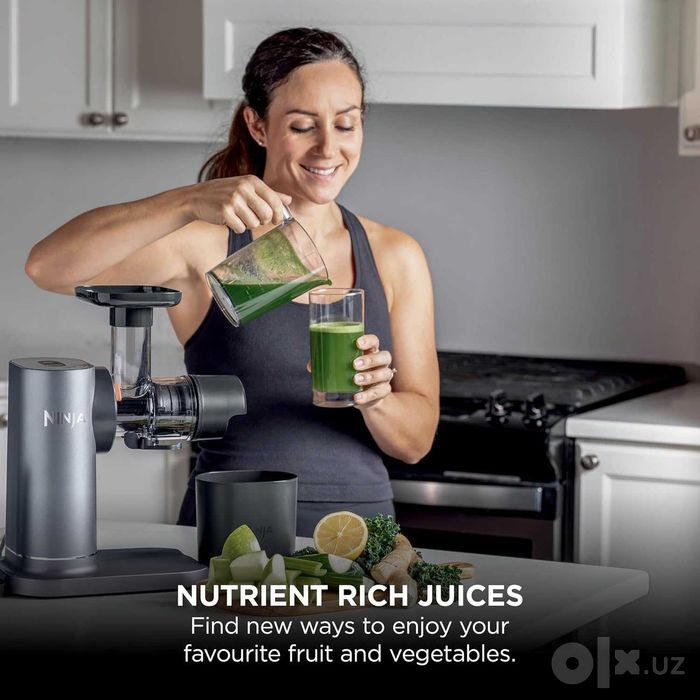 Соковыжималка холодного отжима Ninja JC151 Cold Press Juicer!