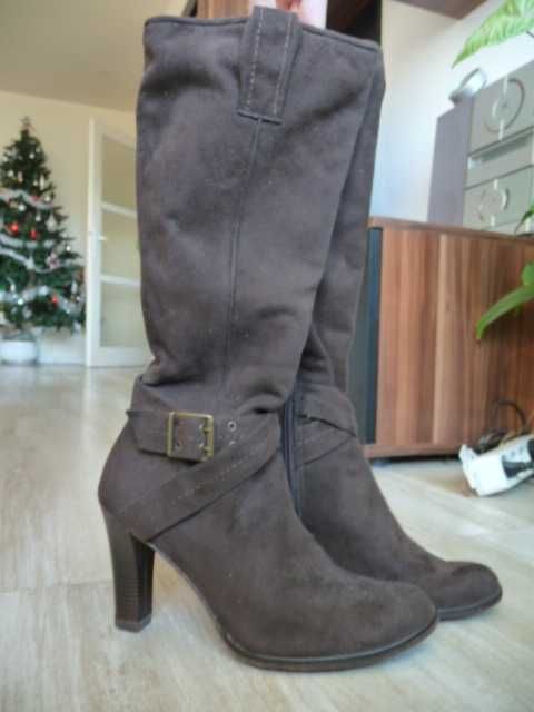 ботуши изкуствен велур №37